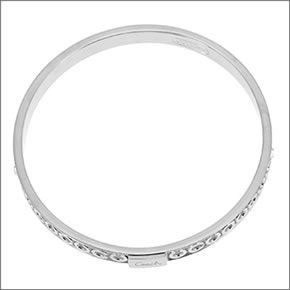 コーチ ≪取り寄せ商品≫ オプアート クリスタル バングル ブレスレット 95692 SV/CO/B
