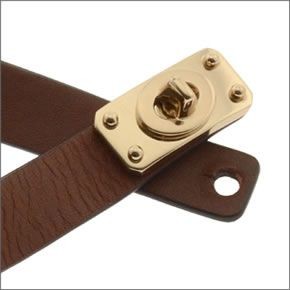 コーチ ≪取り寄せ商品≫ ターンロック金具 ダブルラップ 2重巻 ブレスレット レザー バングル 99619/GD/BR/B