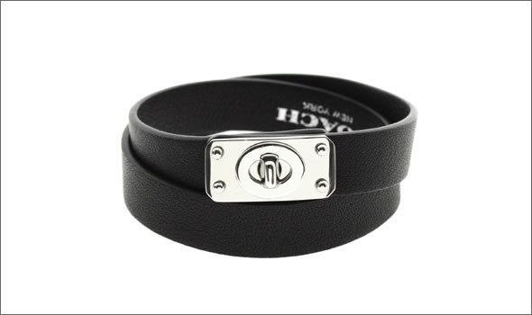 コーチ ≪取り寄せ商品≫ ターンロック金具 ダブルラップ 2重巻 ブレスレット レザー バングル 99619/SV/BK/B