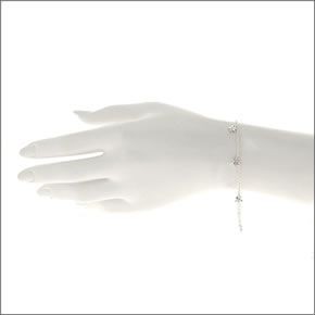 コーチ ≪取り寄せ商品≫ スターリング フラワー クリスタル ブレスレット 99765/SV/C6/B