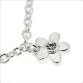 コーチ ≪取り寄せ商品≫ スターリング フラワー クリスタル ブレスレット 99765/SV/C6/B