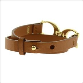 コーチ ≪取り寄せ商品≫ シグネーチャー金具 C リンク ダブルラップ 2重巻 ブレスレット レザー バングル 99792/GD/T2/B