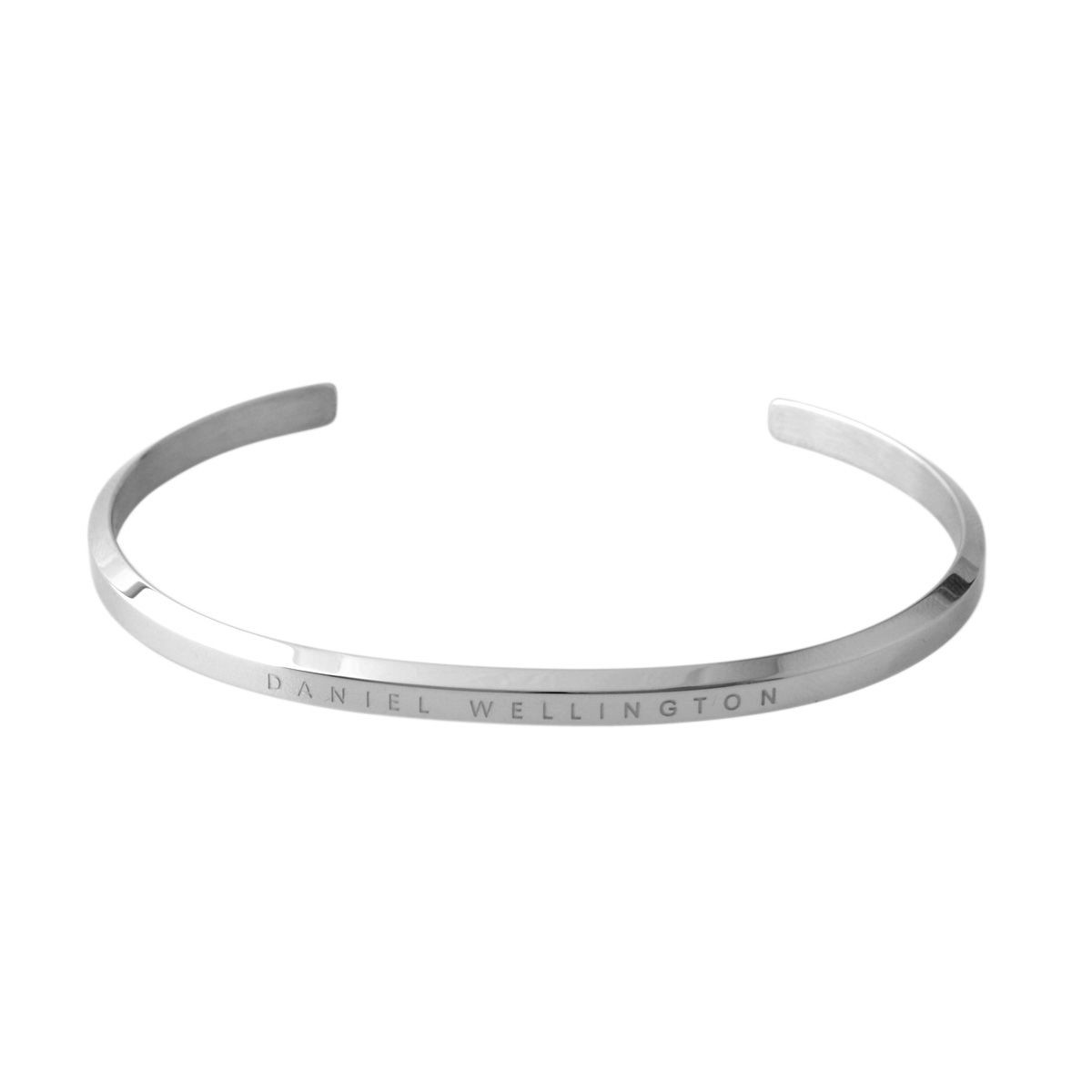 ダニエルウェリントン Daniel Wellington DW00400002 CLASSIC CUFF SILVER LARGE クラシックカフ ブレスレット バングル
