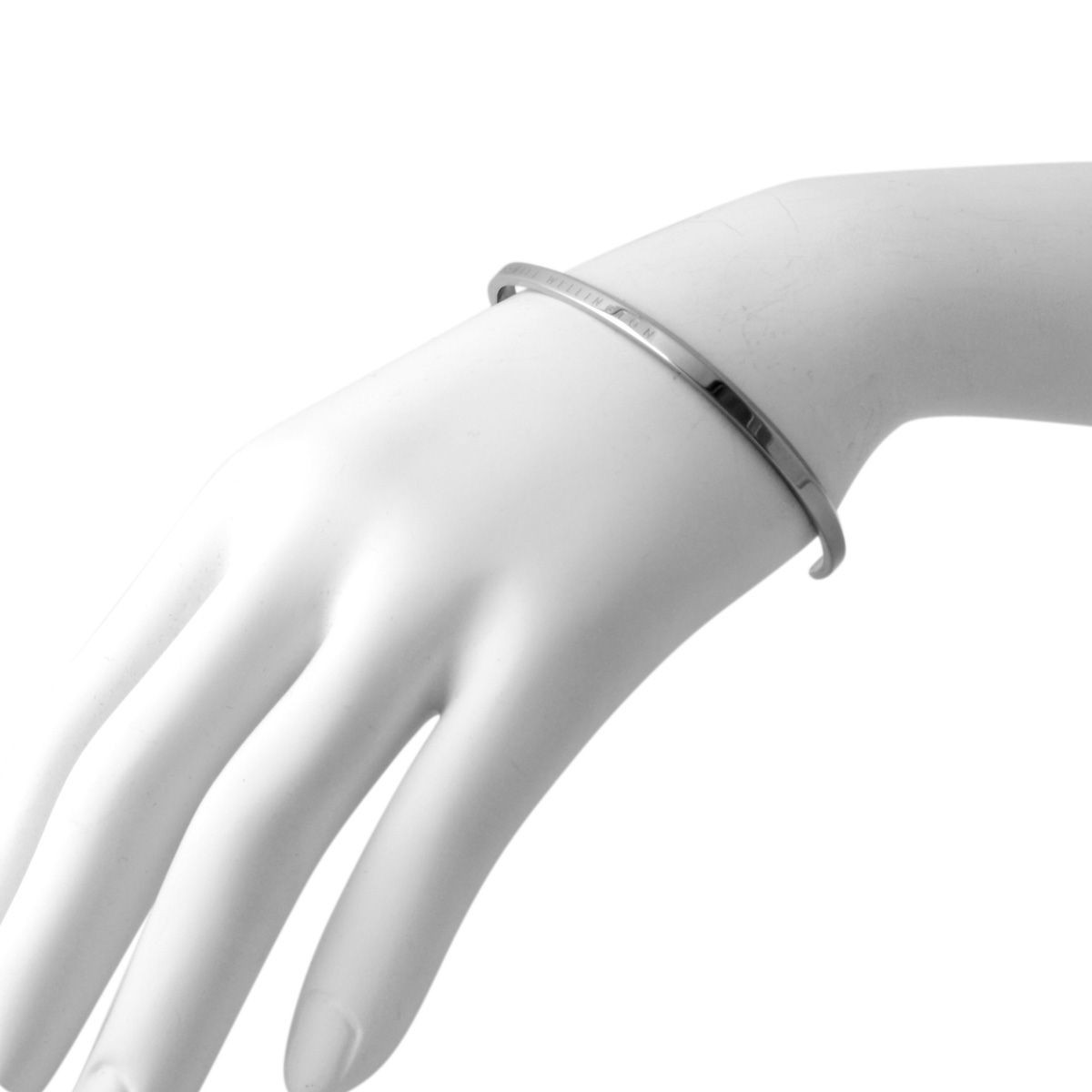 ダニエルウェリントン Daniel Wellington DW00400002 CLASSIC CUFF SILVER LARGE クラシックカフ ブレスレット バングル