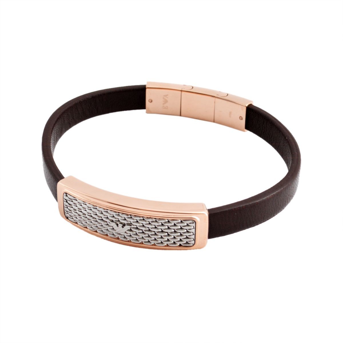 エンポリオアルマーニ EMPORIO ARMANI EGS2138221 イーグルロゴ メンズ レザー ブレスレット