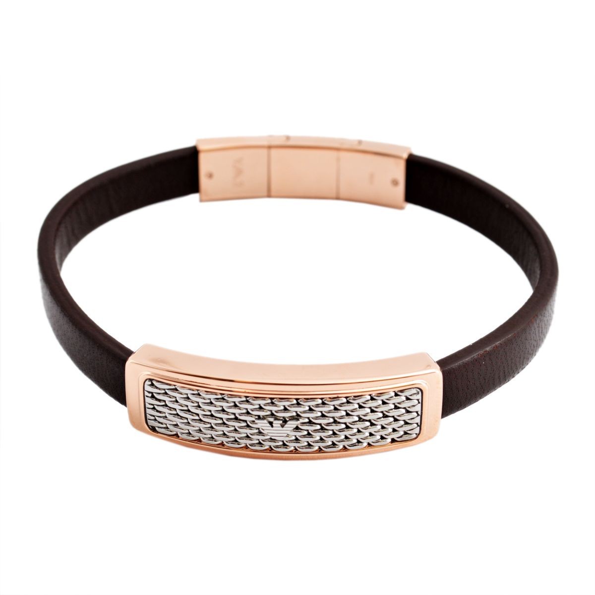 エンポリオアルマーニ EMPORIO ARMANI EGS2138221 イーグルロゴ メンズ レザー ブレスレット