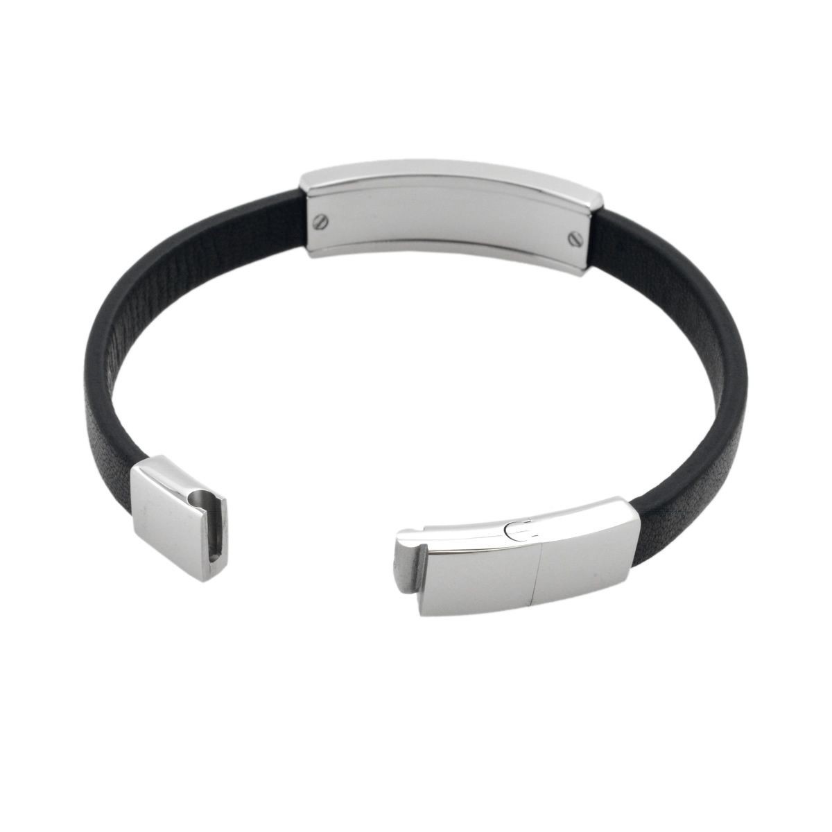 エンポリオアルマーニ EMPORIO ARMANI EGS2139040 イーグルロゴ メンズ レザー ブレスレット