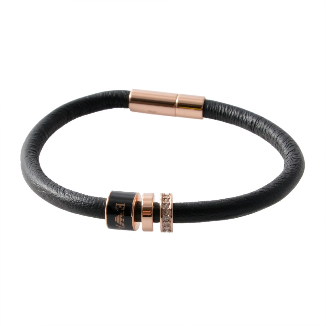 エンポリオアルマーニ EMPORIO ARMANI EGS2420221 イーグルロゴ レザー レディース ブレスレット バングル