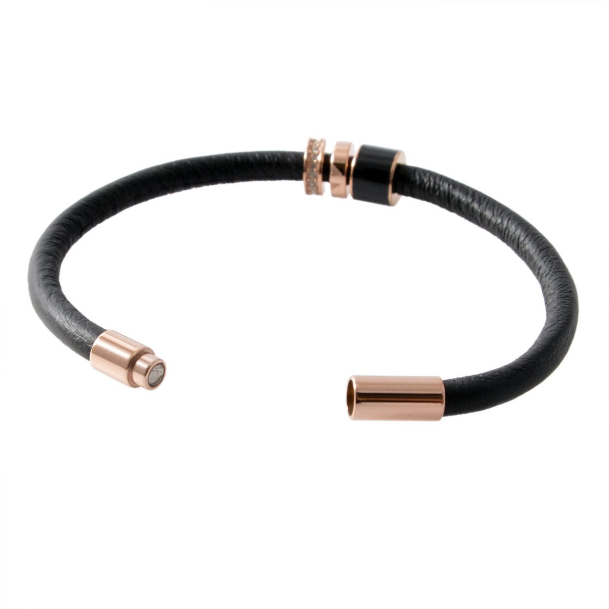 エンポリオアルマーニ EMPORIO ARMANI EGS2420221 イーグルロゴ レザー レディース ブレスレット バングル