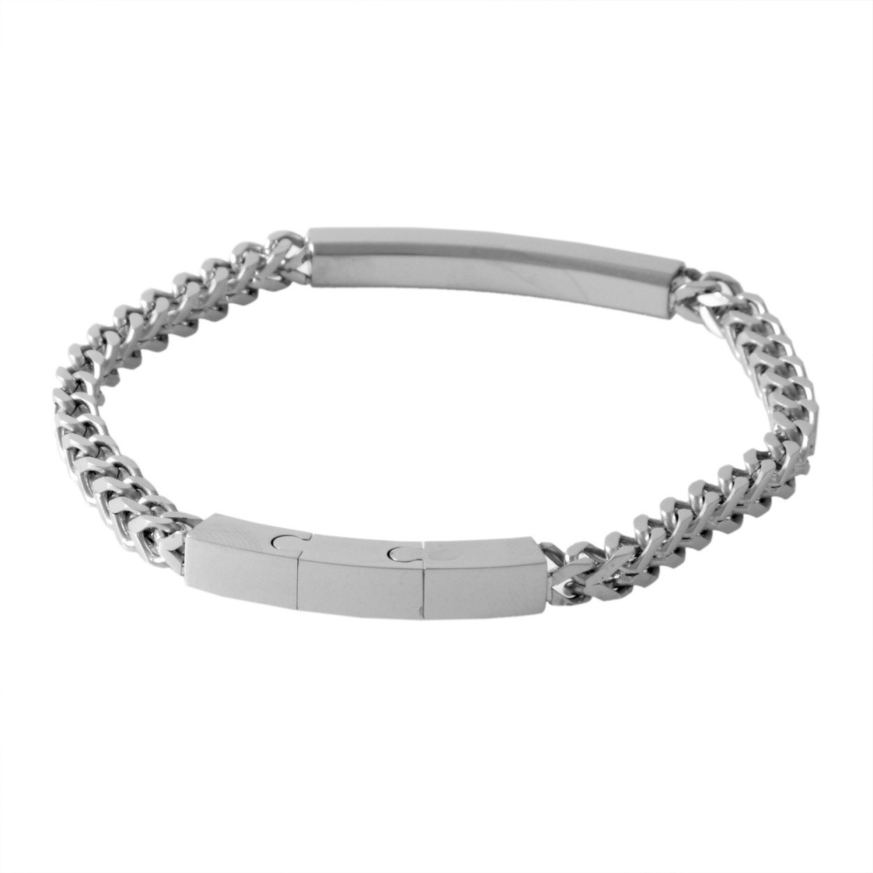 エンポリオアルマーニ EMPORIO ARMANI EGS2416040 ロゴ チェーン メンズ ブレスレット