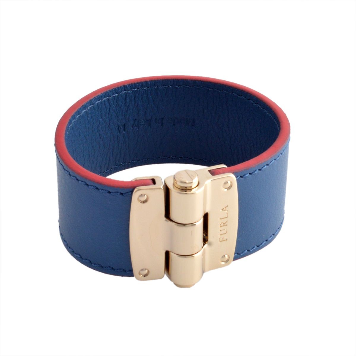 フルラ FURLA 828546 BSO6 LM0 BLU COBALTO レザー ブレスレット バングル VENERE BRACELETS