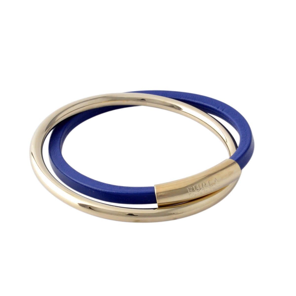 フルラ FURLA 829434 BSP4 FG0 COBALTO 2連 ブレスレット バングル VIVA BRACELETS