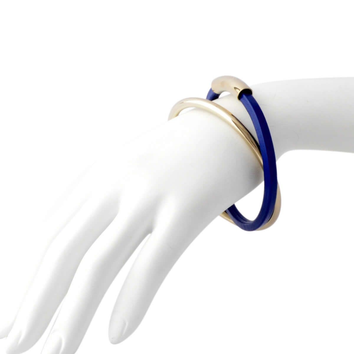 フルラ FURLA 829434 BSP4 FG0 COBALTO 2連 ブレスレット バングル VIVA BRACELETS