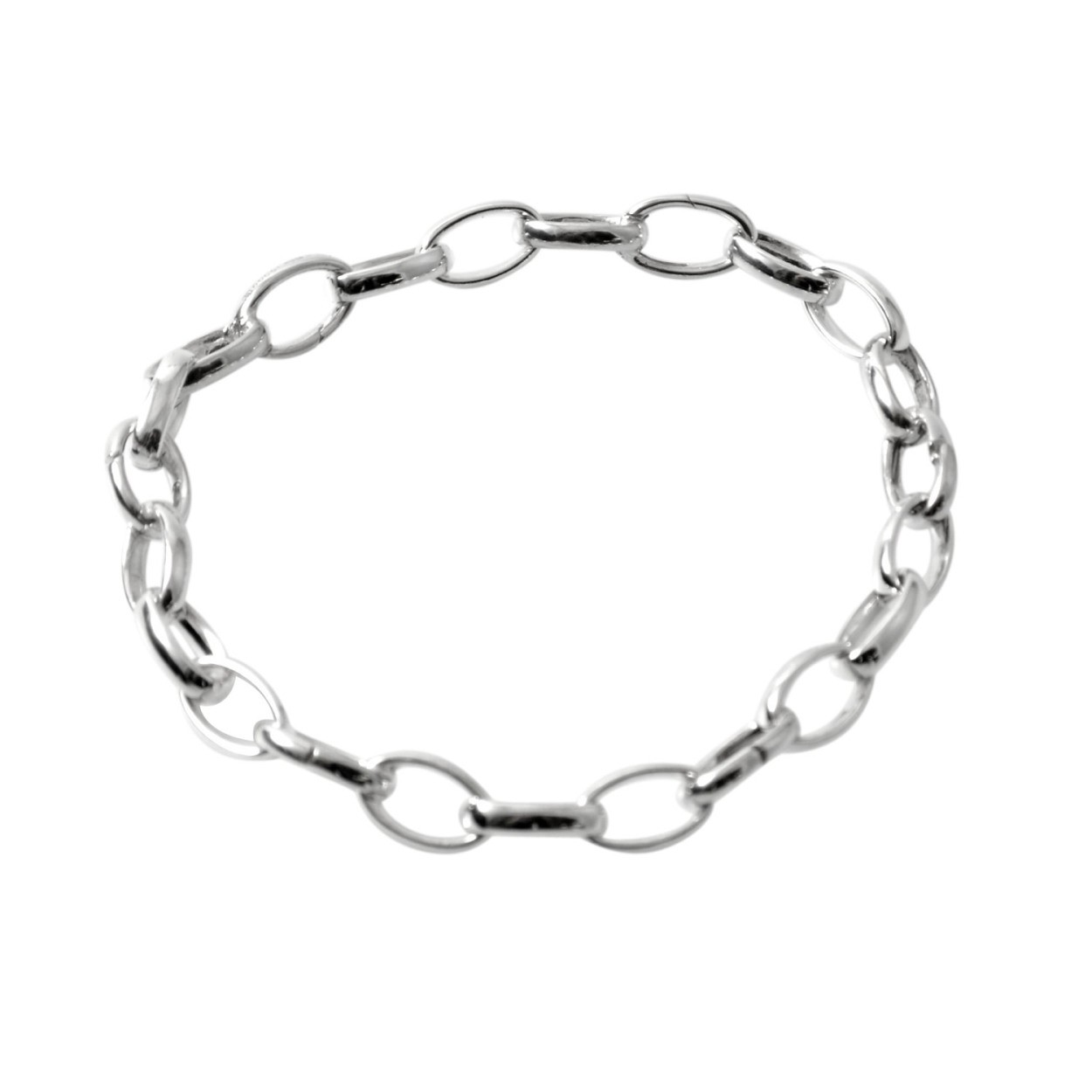 グッチ GUCCI 455261-J8400-8106 17cm グッチゴースト シルバー チャーム用 ブレスレット