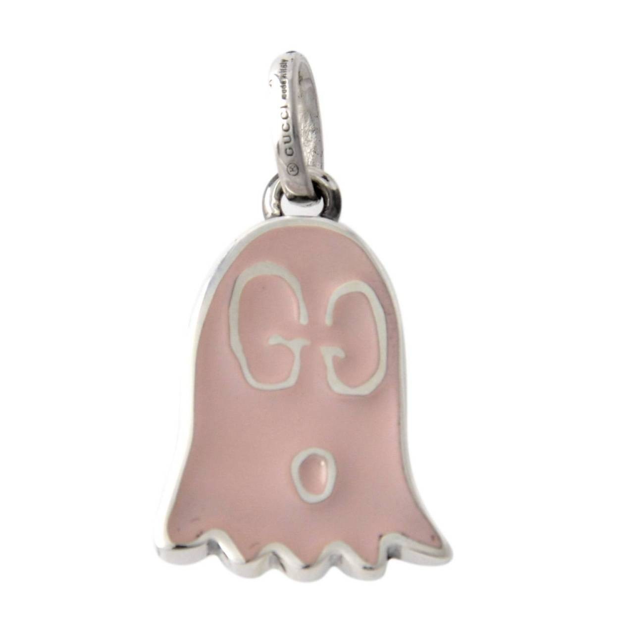 グッチ GUCCI 458487-J8410-8161 GOST グッチゴースト シルバー チャーム  【ブレスレットチャーム】 【ペンダントトップ】