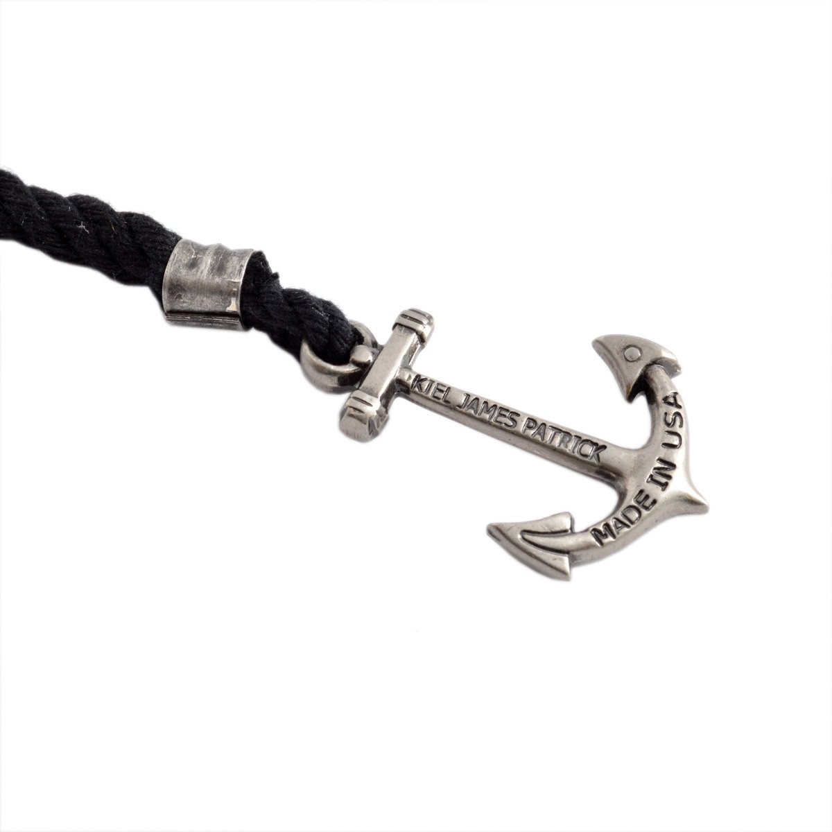 キールジェイムスパトリック Kiel James Patrick LH-2001-S New Arrivals Leviathan’s Legend アンカーモチーフ 3連 ロープブレスレット ユニセックス