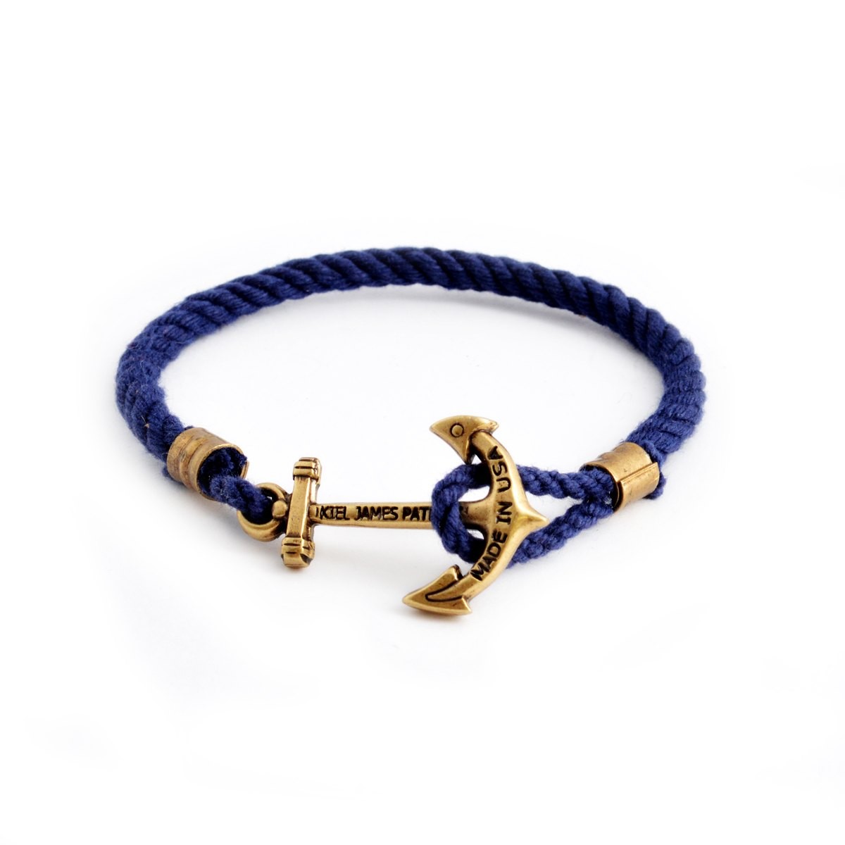 キールジェイムスパトリック Kiel James Patrick SH-1114-400 Sailor Hitch Collection North Star アンカーモチーフ  ロープブレスレット ユニセックス
