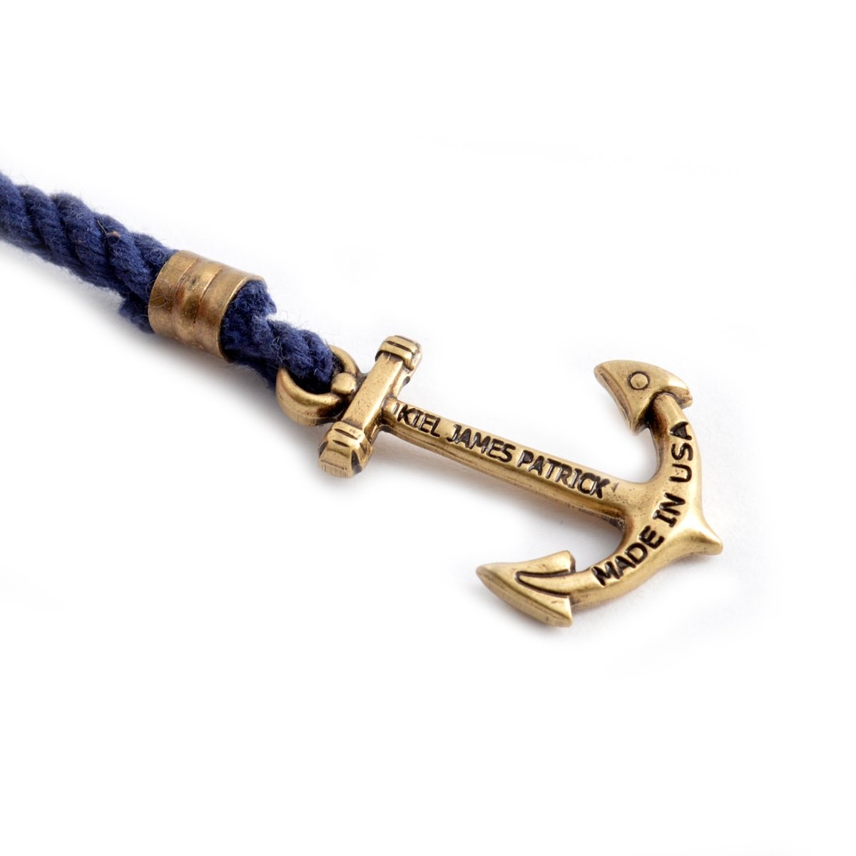 キールジェイムスパトリック Kiel James Patrick SH-1114-400 Sailor Hitch Collection North Star アンカーモチーフ  ロープブレスレット ユニセックス