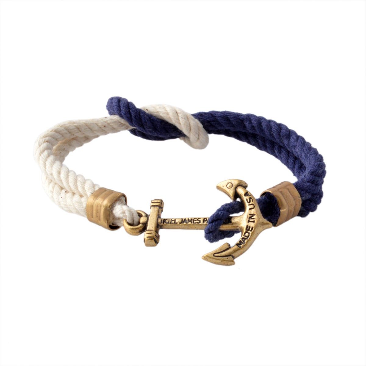 キールジェイムスパトリック Kiel James Patrick TC-1299-107 アンカーモチーフ  ロープブレスレット ユニセックス Triton Bracelets Northern Light