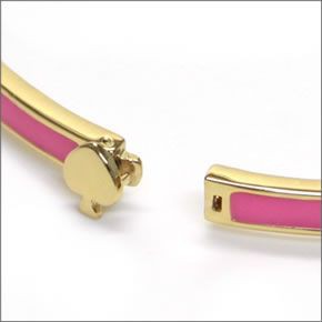 ケイトスペード SPADE BANGLES thin hinge bangle スペードモチーフ バングル ブレスレット WBRU5171