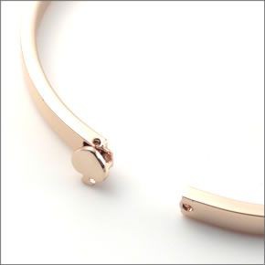 ケイトスペード SPADE BANGLES thin hinge bangle スペードモチーフ ヒンジ バングル ブレスレット  WBRU6206-717