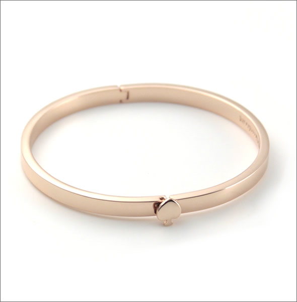 ケイトスペード SPADE BANGLES thin hinge bangle スペードモチーフ ヒンジ バングル ブレスレット  WBRU6206-717