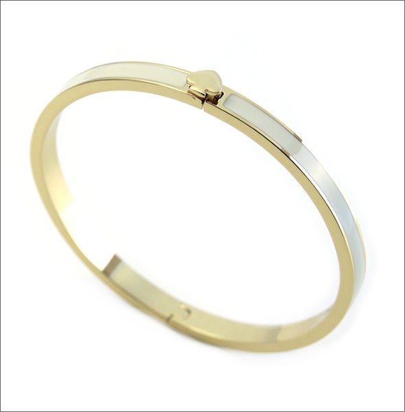 ケイトスペード SPADE BANGLES thin hinge bangle スペードモチーフ ヒンジ バングル ブレスレット  WBRU5170-142