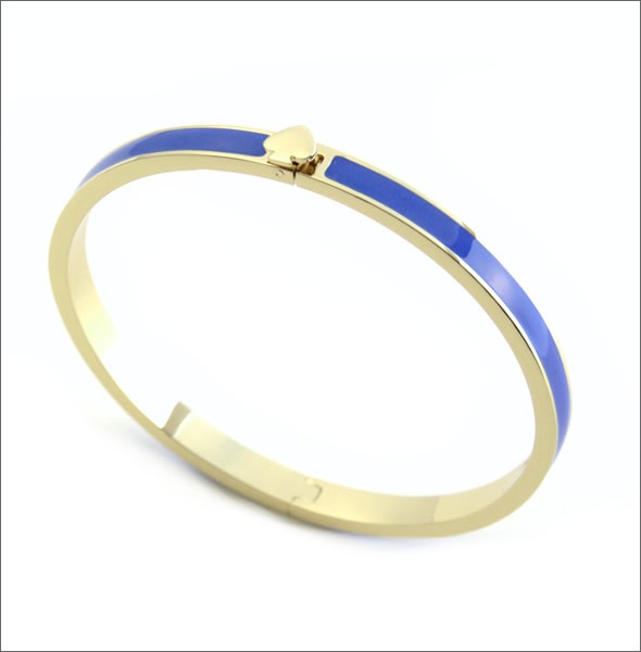 ケイトスペード SPADE BANGLES thin hinge bangle スペードモチーフ ヒンジ バングル ブレスレット  WBRU9733-406