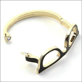 ケイトスペード GORESKI GLASSES bangle メガネモチーフ バングル ブレスレット WBRU5717-064