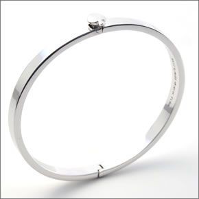 ケイトスペード WBRU5174-040 SPADE BANGLES thin hinge bangle スペードモチーフ ヒンジ バングル ブレスレット