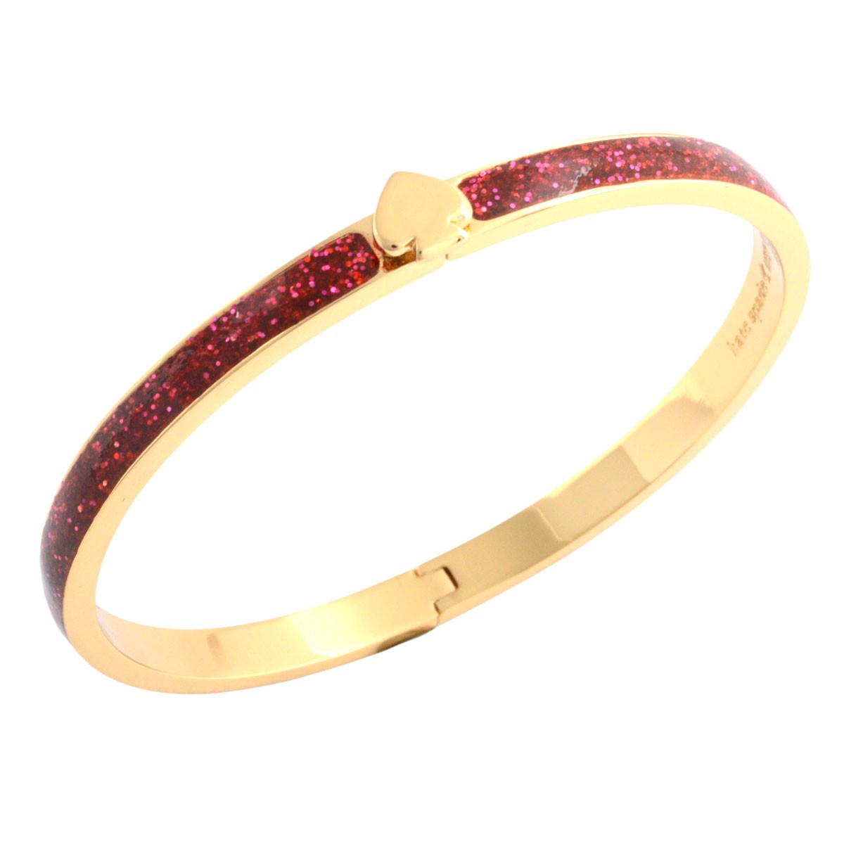 ケイトスペード Kate Spade WBRUB101-663 Pink Multi Glitter スペードモチーフ バングル