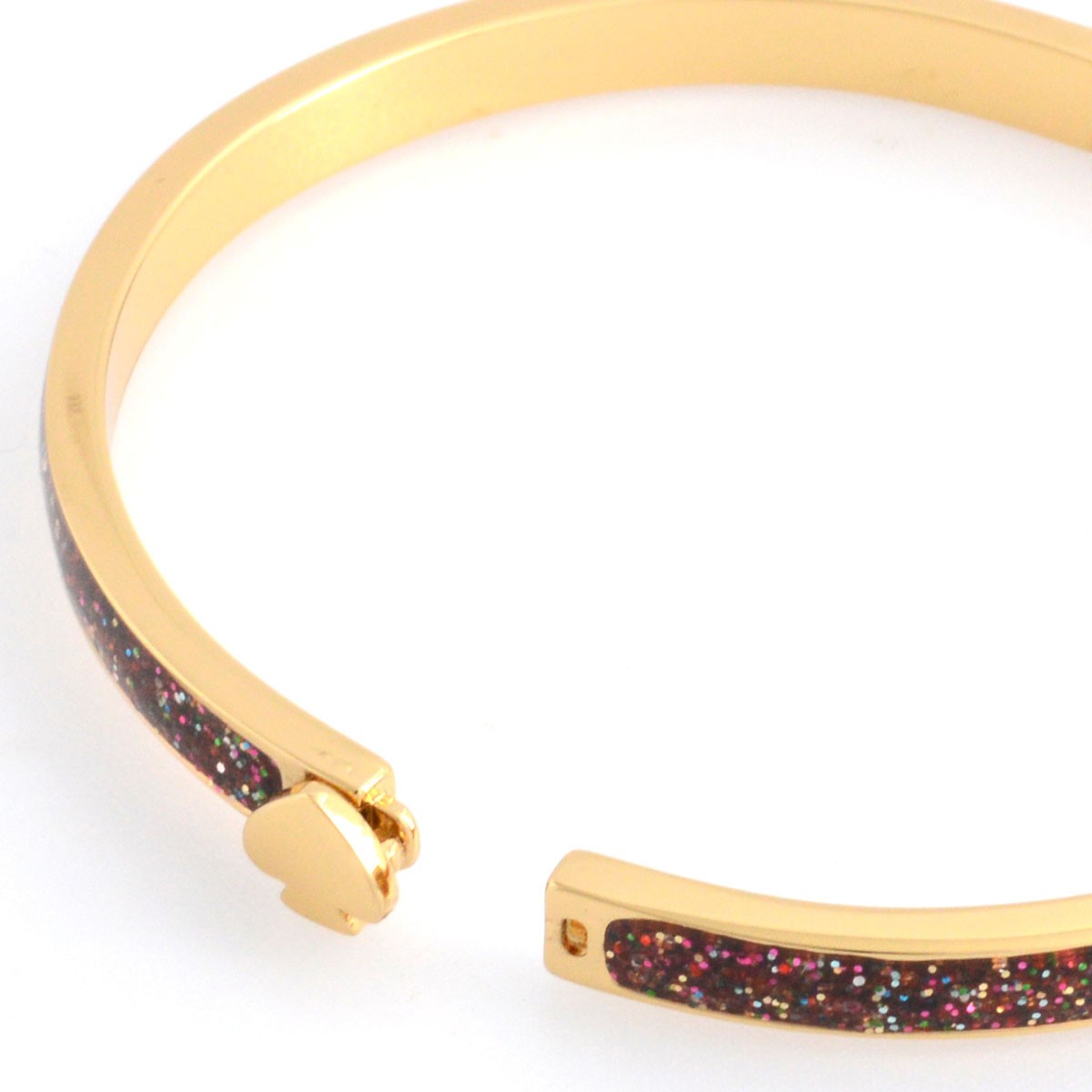 ケイトスペード Kate Spade WBRUB138-986 Multi Glitter スペードモチーフ バングル