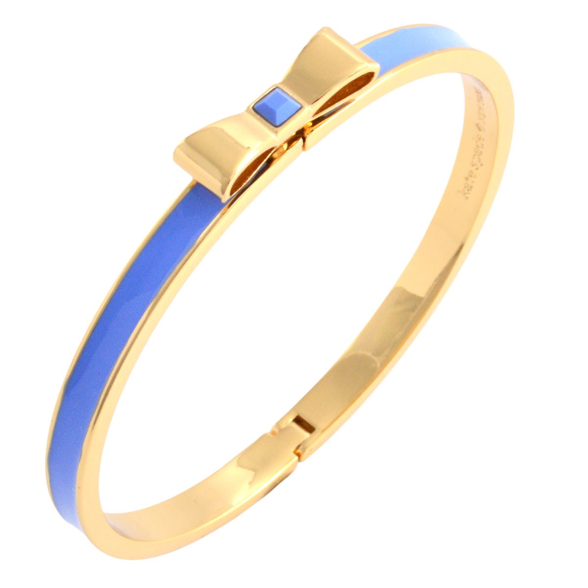 ケイトスペード Kate Spade WBRUB228-425 Light Blue リボンモチーフ バングル