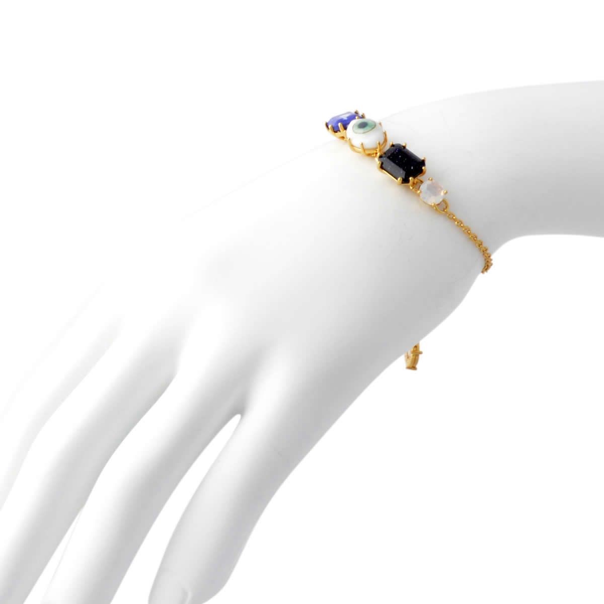 レネレイド Les Nereides AELDS251/1 目玉モチーフ ブレスレット LA DIAMANTINE SPECIALE