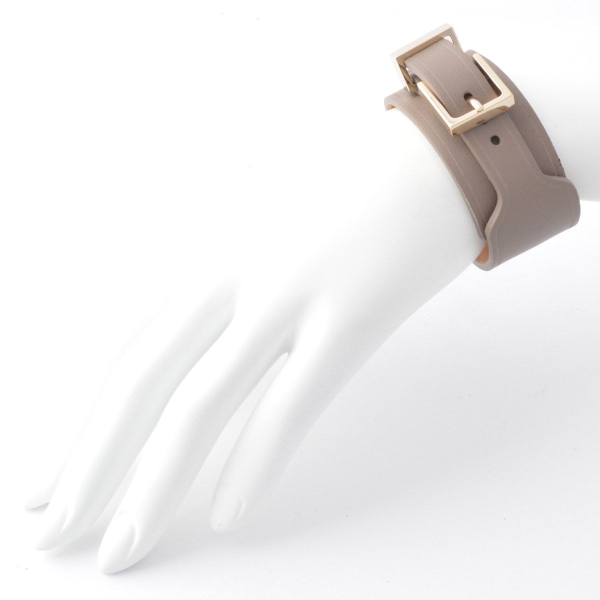 メゾンボワネ Maison Boinet 95059G-79-77-M Gabardine  ベルトタイプ レザー ブレスレット 30mm