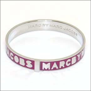 マークバイマークジェイコブス Classic Marc Logo Bangle クラシックマーク ロゴ バングル M0001160A-670 S/M  81008 POP PINK