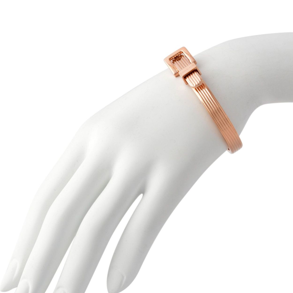 マイケルコース MICHAEL KORS MKJ6196791 Ribbed Padlock パドロック ベルトモチーフ バングル