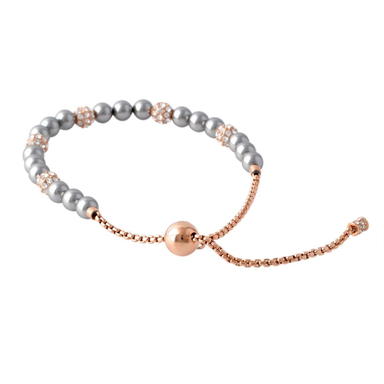 マイケルコース MICHAEL KORS MKJ6294791 Pearl パール＆パヴェ スライダー ブレスレット