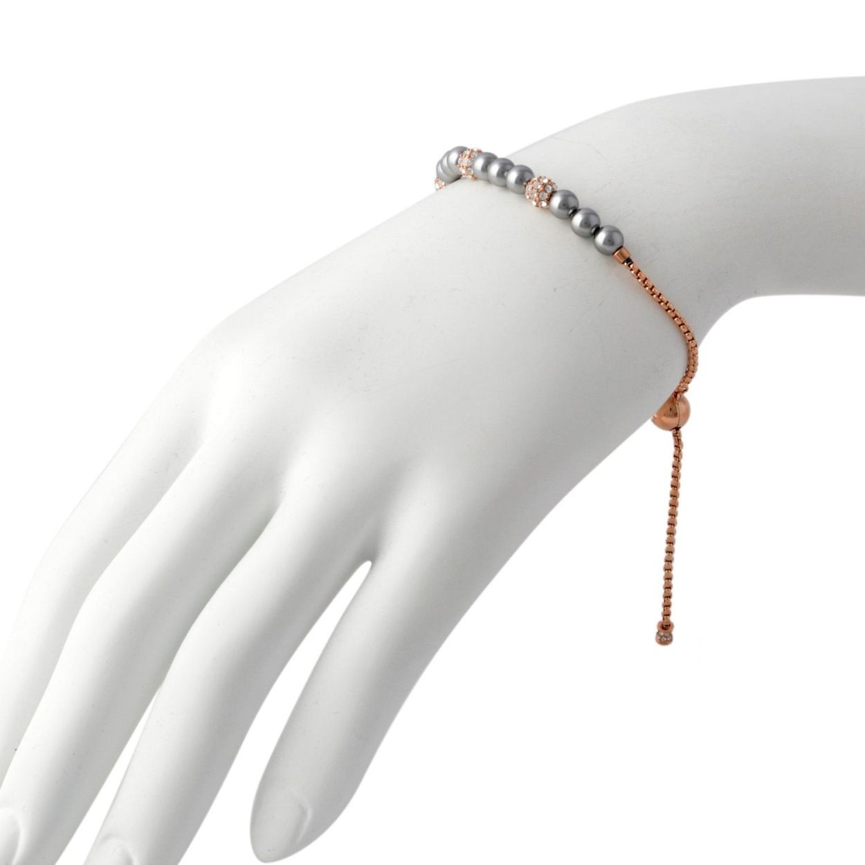 マイケルコース MICHAEL KORS MKJ6294791 Pearl パール＆パヴェ スライダー ブレスレット