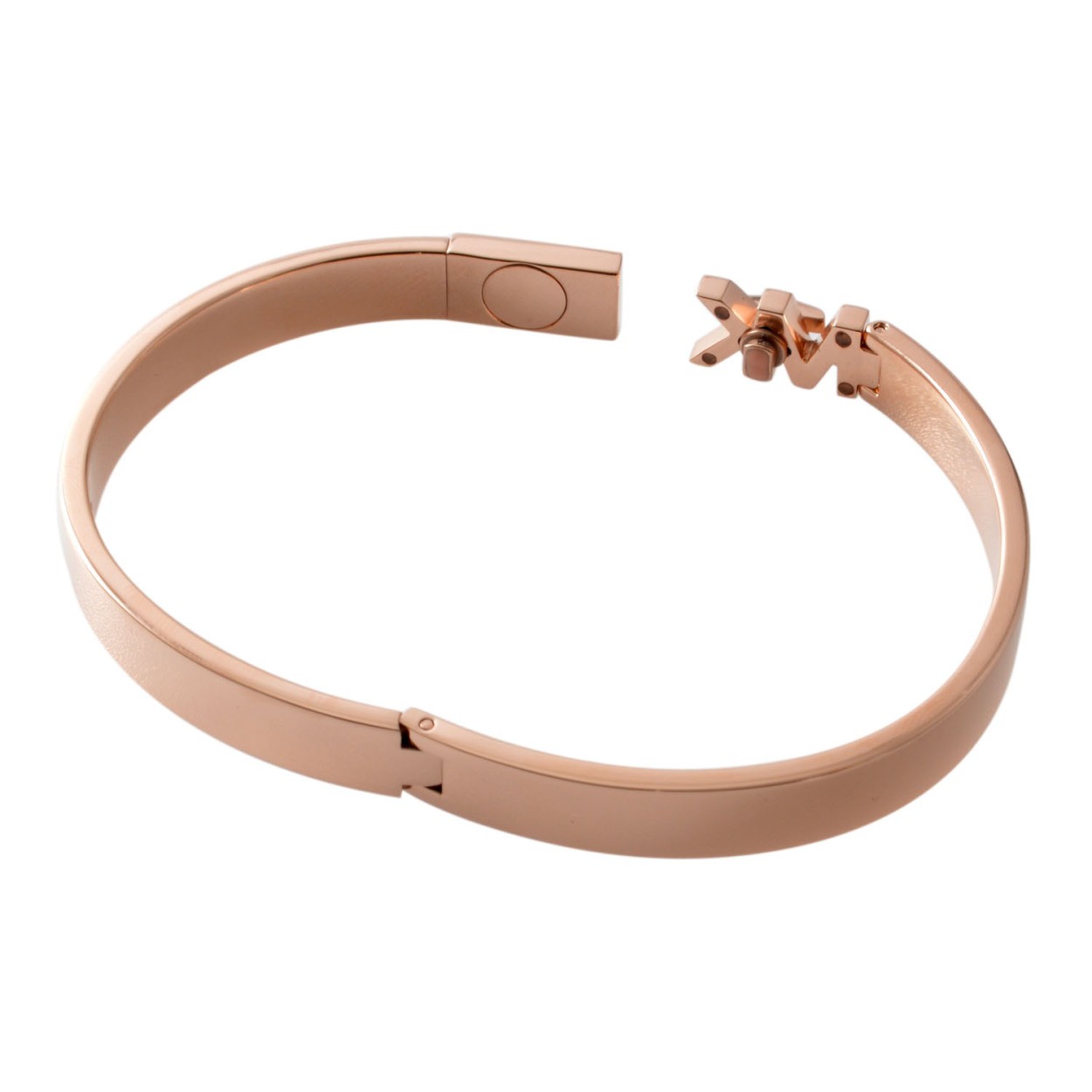 マイケルコース MICHAEL KORS MKJ6836791 Haute Hardware MKロゴ パヴェ バングル ブレスレット