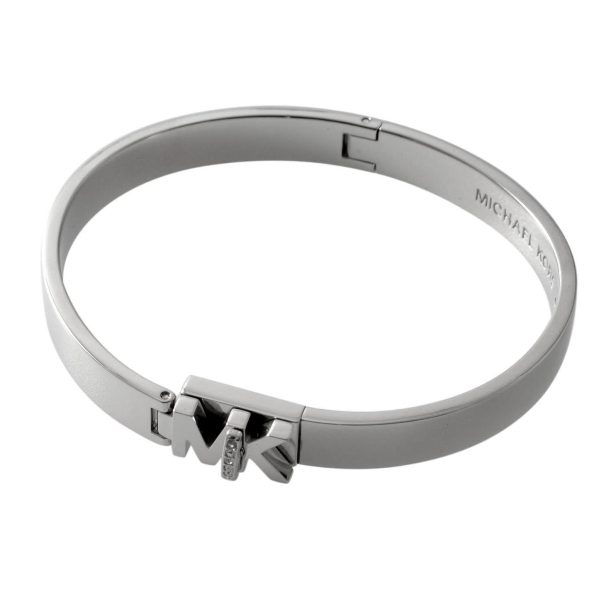 マイケルコース MICHAEL KORS MKJ6837040 Haute Hardware MKロゴ パヴェ バングル ブレスレット