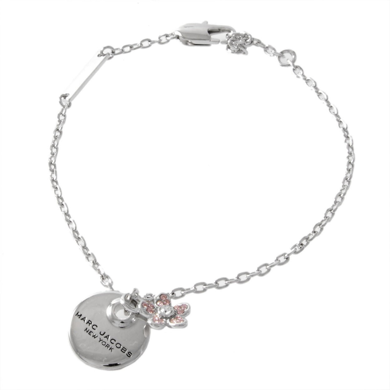 マークジェイコブス MARC JACOBS M0012199-040 Silver コイン デイジー ブレスレット MJ Coin Daisy Bracelet