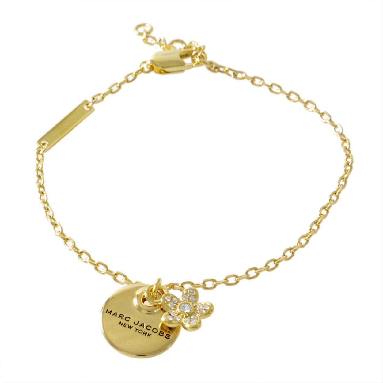 マークジェイコブス MARC JACOBS M0012199-710 Gold コイン デイジー ブレスレット MJ Coin Daisy Bracelet