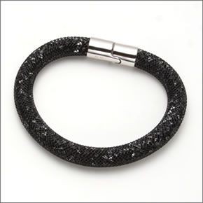 スワロフスキー Stardust   スターダスト ジェットヘマタイト　ブレスレット　Sサイズ　 5102552