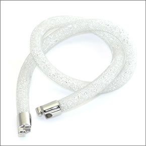 スワロフスキー Stardust Gray Double  スターダスト ダブルラップ 2重巻タイプ クリアクリスタル ブレスレット Mサイズ　 5089840