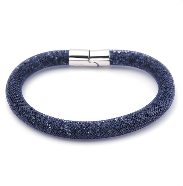 スワロフスキー 5089832 Stardust Blue スターダスト ブルー ブレスレット　Mサイズ