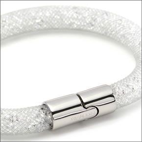 スワロフスキー 5102550 Stardust Gray  スターダスト クリア・クリスタル ブレスレット　Sサイズ