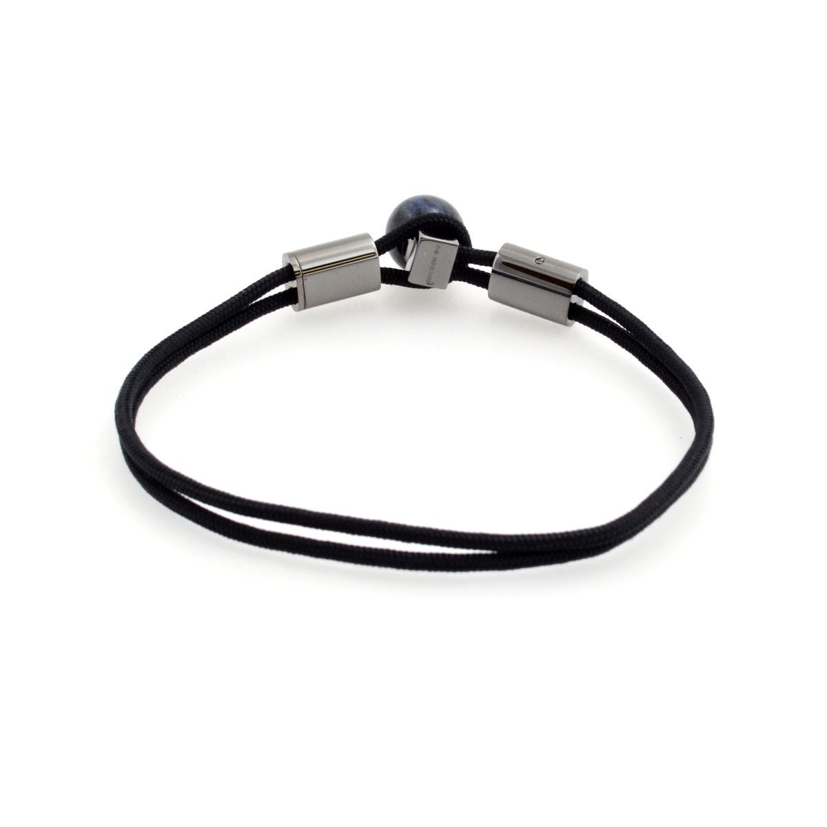 スワロフスキー　メンズコレクション SWAROVSKI 5191872 Effect デュモルチェライト スクエアクリスタル コード ブレスレット