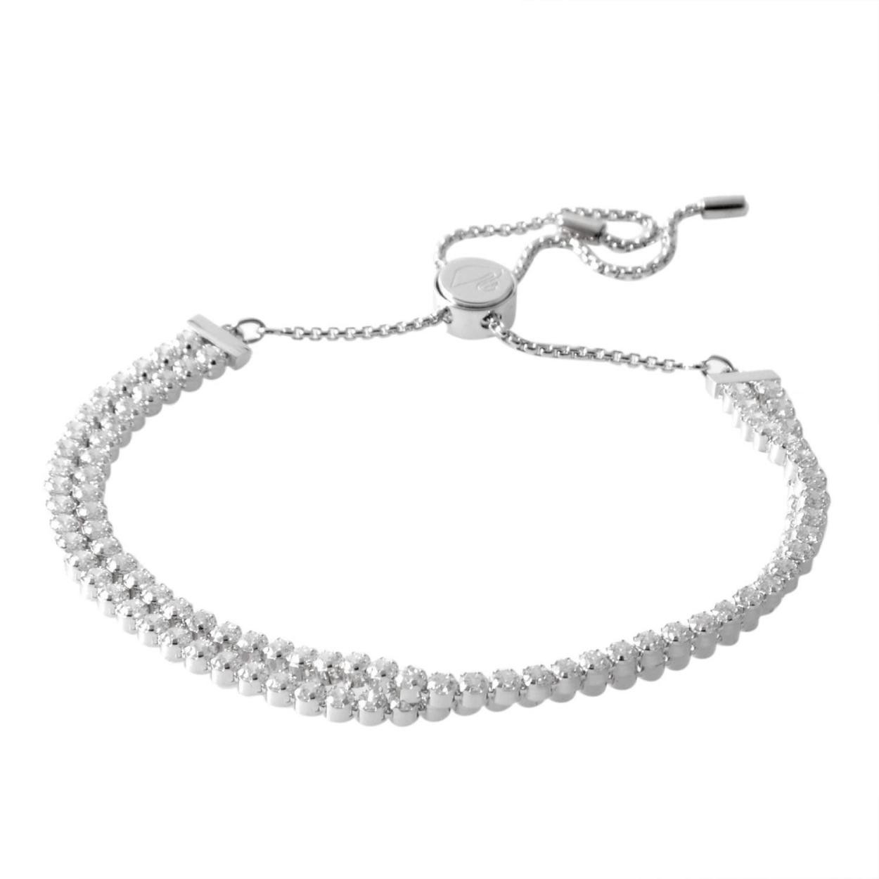 スワロフスキー SWAROVSKI 5221397 クリスタル 2連 ブレスレット Subtle Double