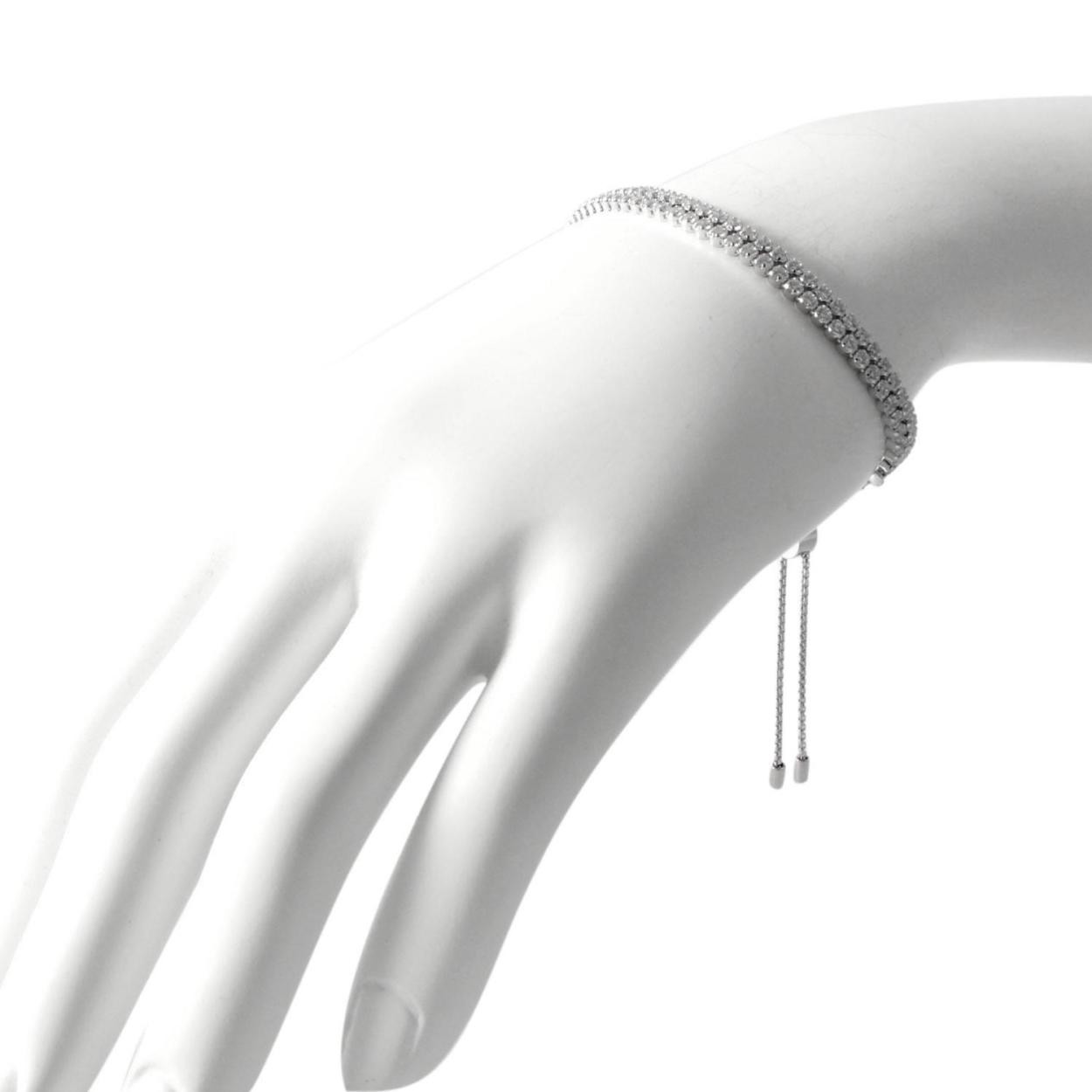 スワロフスキー SWAROVSKI 5221397 クリスタル 2連 ブレスレット Subtle Double